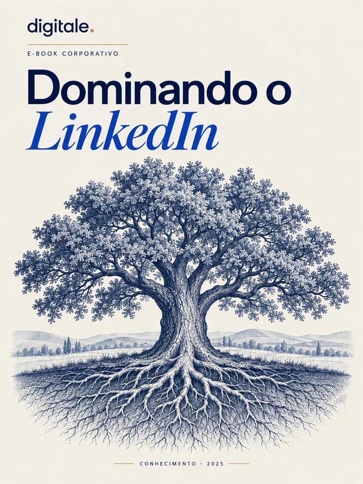 Capa de Dominando o LinkedIn