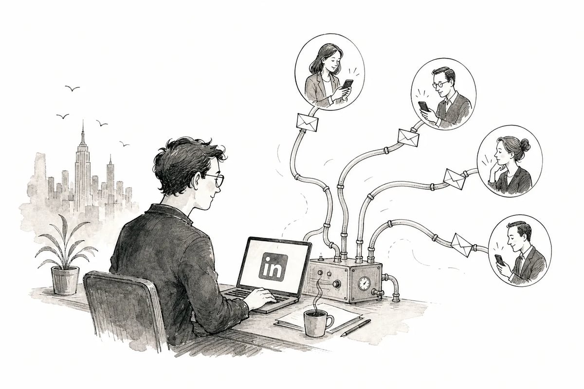 Capa editorial: Ferramentas para automatizar vendas pelo LinkedIn em 2026, por Digitale