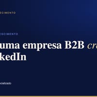 Capa editorial: como uma empresa B2B cresce no LinkedIn com apoio especializado, por Digitale