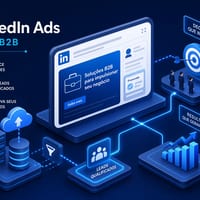 Capa editorial: Como usar anúncios pagos no LinkedIn para promover serviços B2B, por Digitale