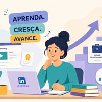 Capa editorial: Como usar o LinkedIn Learning para alavancar sua carreira, por Digitale