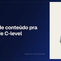 Gravura de um metrônomo sobre painel de papel, capa do artigo sobre plano de conteúdo pra C-level
