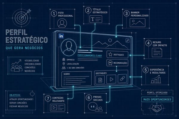 7 elementos de um perfil estratégico no LinkedIn que gera negócios