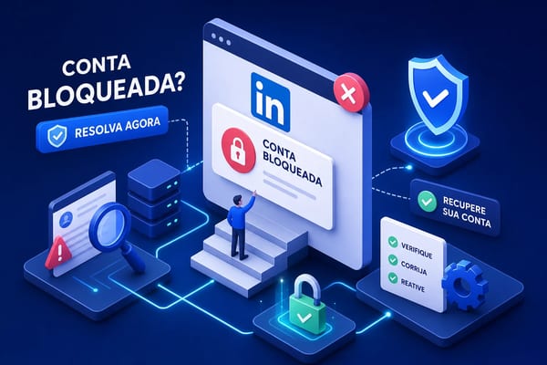 Conta LinkedIn Bloqueada? Veja Como Resolver